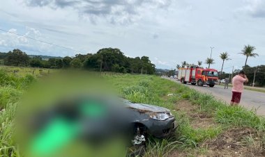 Bombeiros em Goianira acionados para grave capotamento na GO-070