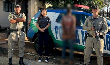 Polícia Civil e Polícia Militar cumprem mandado de prisão em Petrolina de Goiás