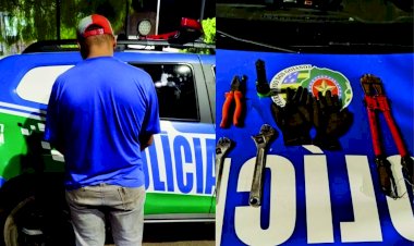 Polícia Militar de Campo Limpo  frustra furto em Pesque Pague