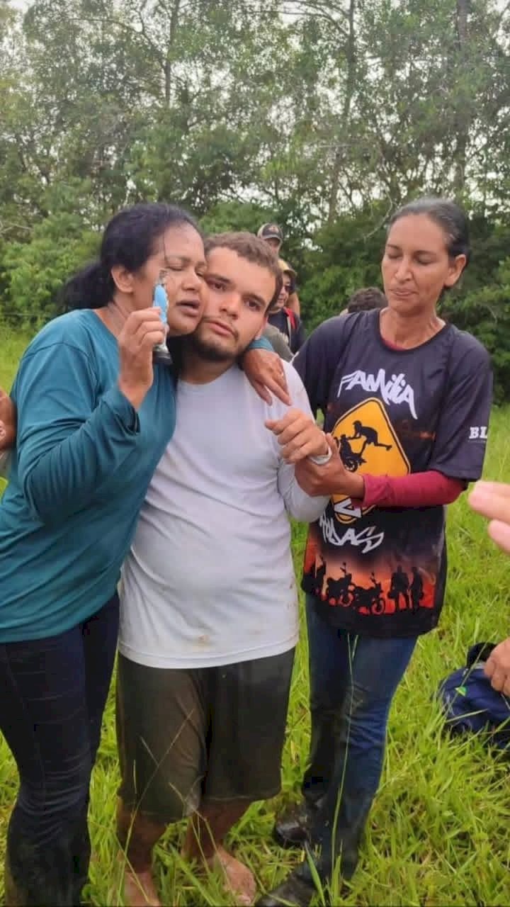 Jovem que estava desaparecido é encontrado com vida