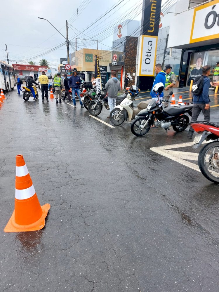 Operação duas rodas apreende 18 motocicletas  irregulares em Aparecida de Goiânia
