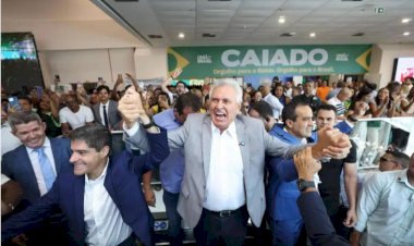 Caiado se lança pré-candidato à Presidência  em evento em Salvador