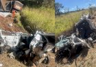 Colisão entre carro e caminhão na GO-080 entre  Neropolis e Petrolina deixa duas vítima fatal