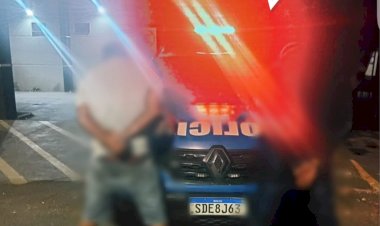 Polícia Militar detém homem que vendia drogas na região central de Petrolina de Goiás