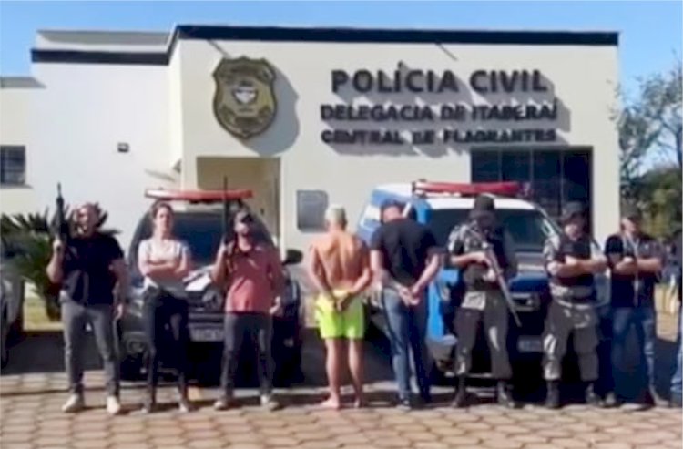 Vereador e um familiar são presos em Trindade  pelo crime de homicídio em Santa Rosa de Goiás
