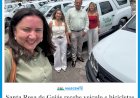 Santa Rosa de Goiás recebe veículo e bicicletas  elétricas para reforçar os serviços públicos