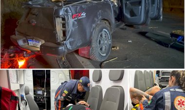 Secretário de Esporte, Lazer e Cultura de Petrolina de Goiás, Lukas Gaúcho, sofreu um acidente automobilístico na madrugada deste sábado (23), na GO-080